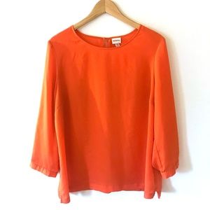Merona Orange Blouse